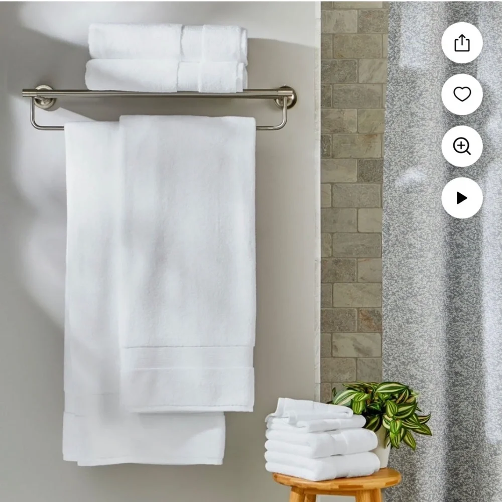 Bath towel Personalized Embroidered Luxurious logo Monogrammed New 30x54